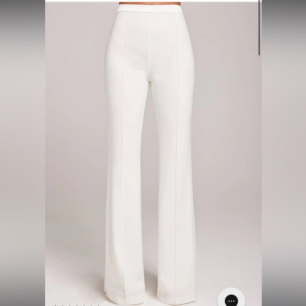 NADINE MERABI CHARLOTTE WHITE PANTS